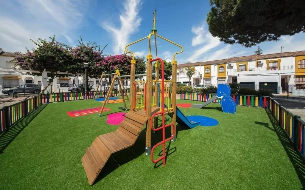césped artificial para zonas infantiles