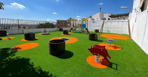 césped artificial para zonas infantiles