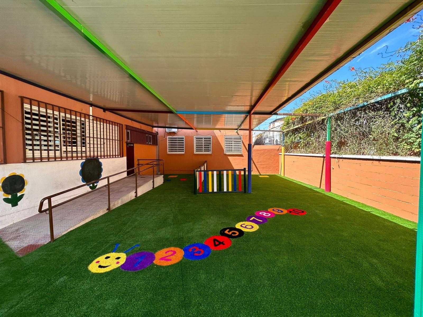 color kids prime, césped artificial para parques infantiles