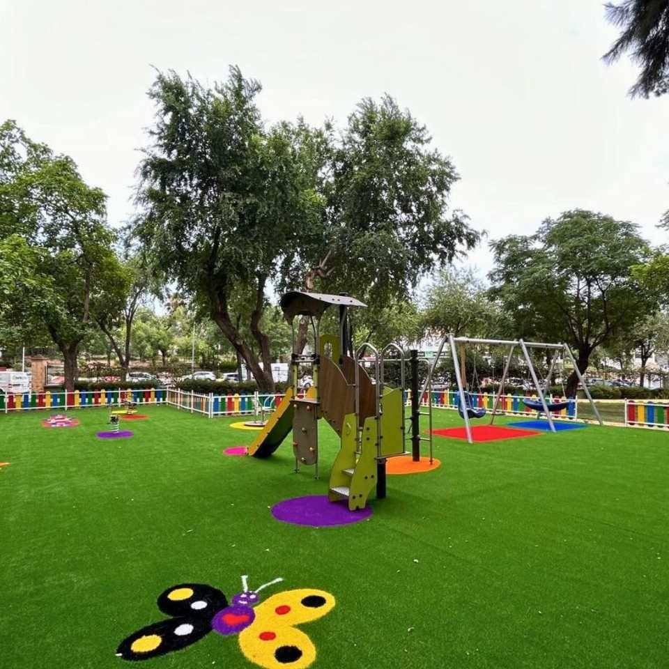 mantenimiento de parques infantiles