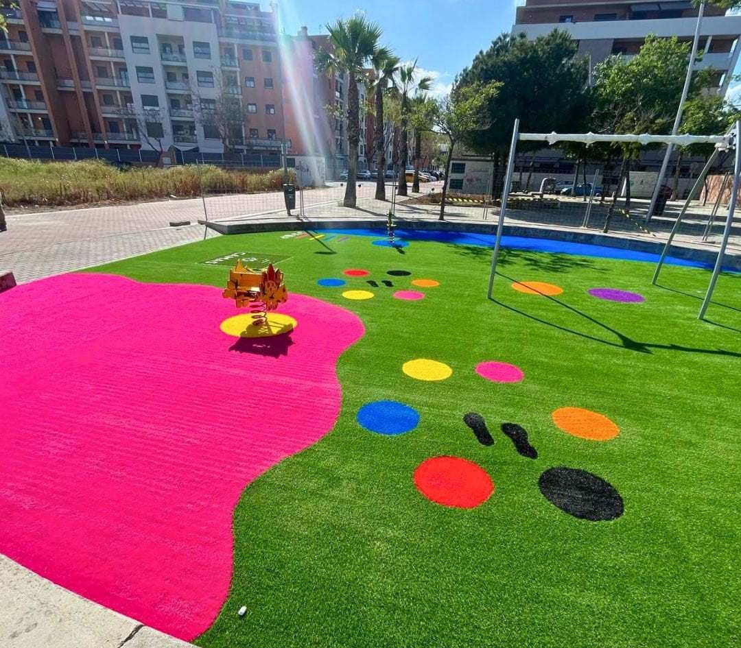 rehabilitación de parques infantiles