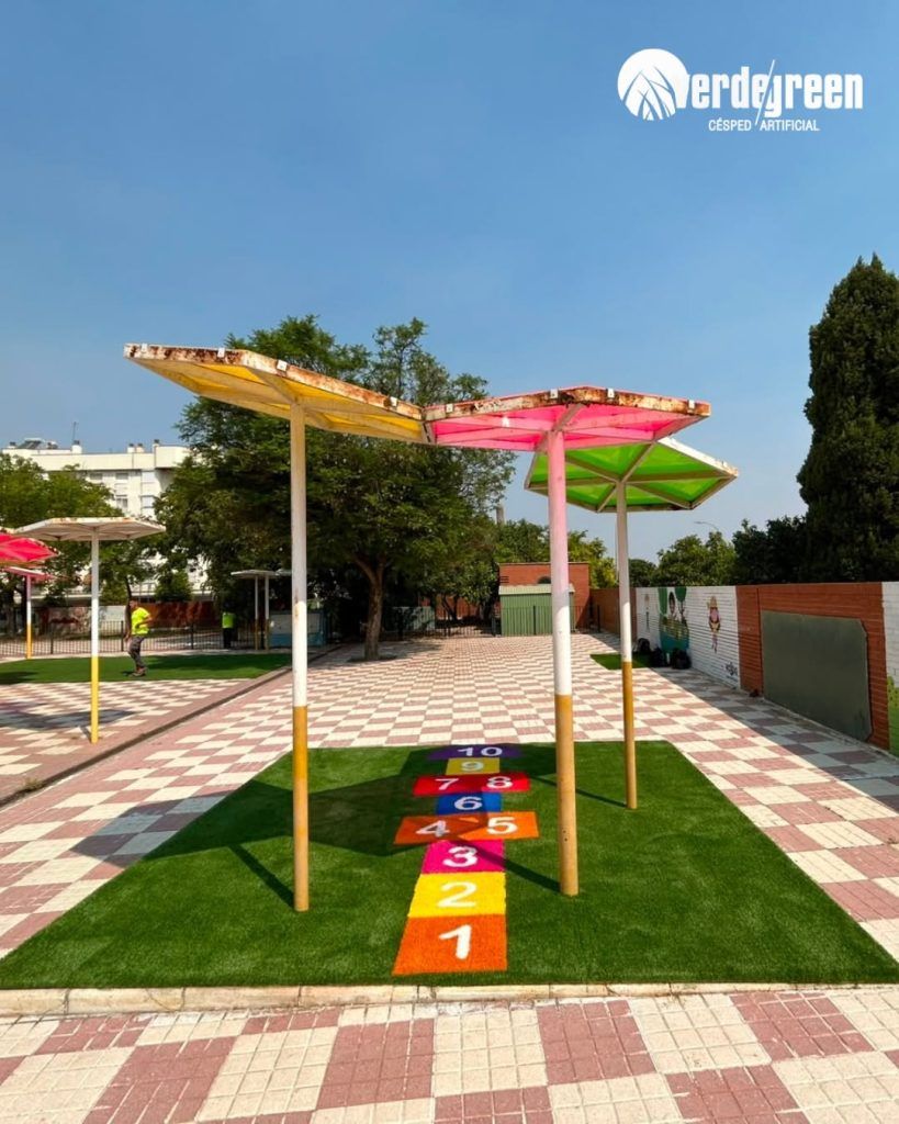 parque infantil patio colegio 