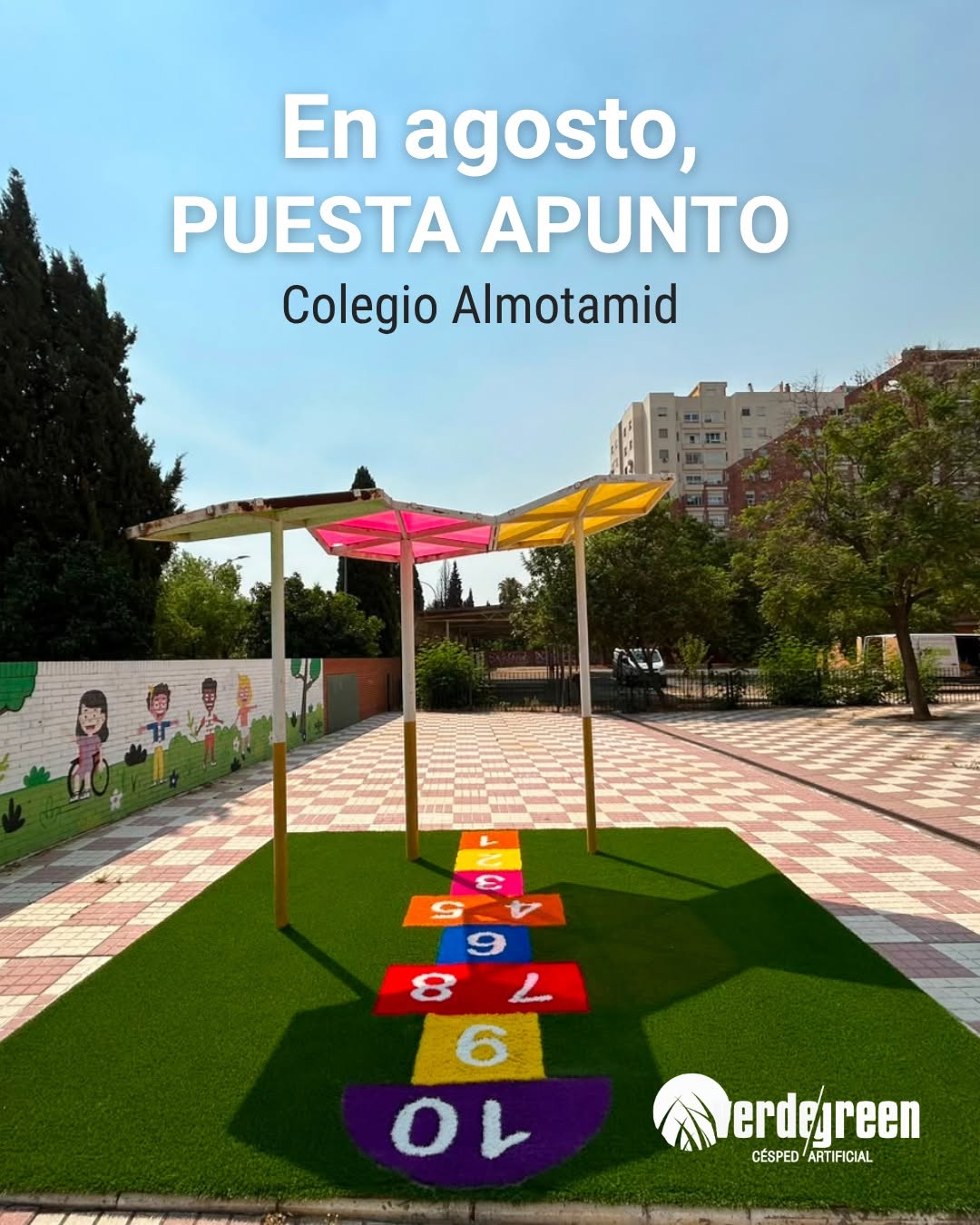 renovar un patio escolar